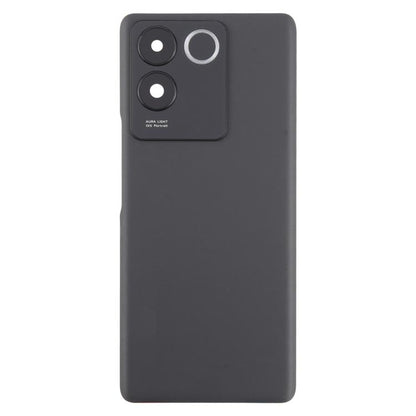 For vivo T2 Pro Battery Back Cover with Camera Lens Cover(Black) - Back Cover by buy2fix | Online Shopping UK | buy2fix