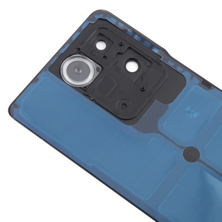 For vivo T2 Pro Battery Back Cover with Camera Lens Cover(Black) - Back Cover by buy2fix | Online Shopping UK | buy2fix