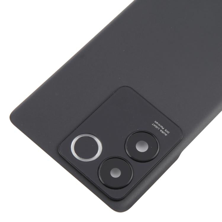For vivo T2 Pro Battery Back Cover with Camera Lens Cover(Black) - Back Cover by buy2fix | Online Shopping UK | buy2fix