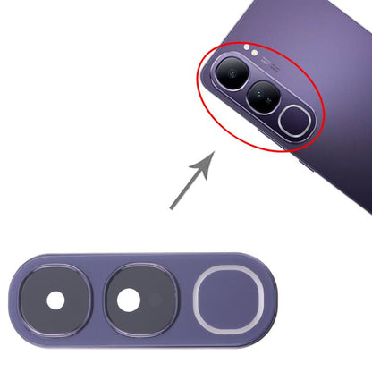 For vivo V40 Lite 5G IDN Version Rear Camera Lens Cover (Purple) - Camera Parts by buy2fix | Online Shopping UK | buy2fix