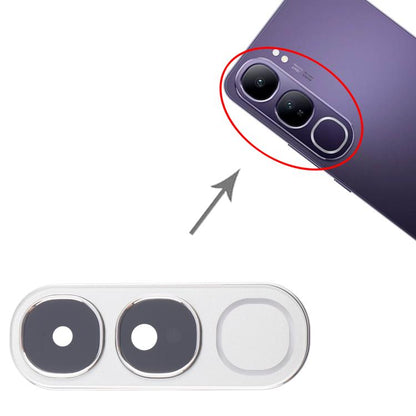 For vivo V40 Lite 5G IDN Version Rear Camera Lens Cover (Silver) - Camera Parts by buy2fix | Online Shopping UK | buy2fix