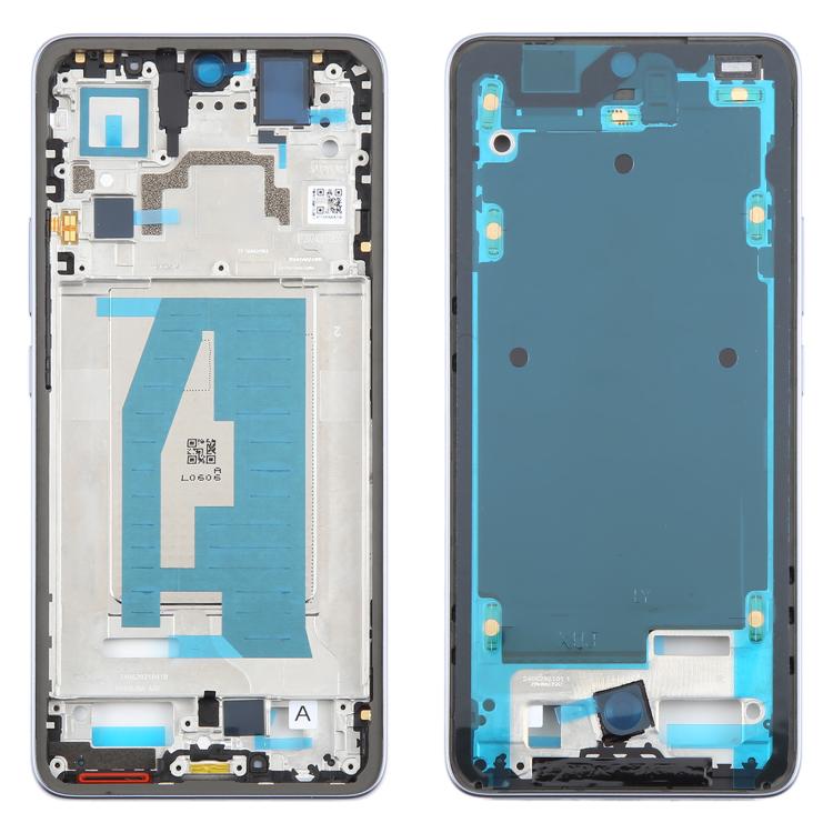 For Xiaomi 14T Original Middle Frame Bezel Plate (Blue) - Frame Bezel Plate by buy2fix | Online Shopping UK | buy2fix