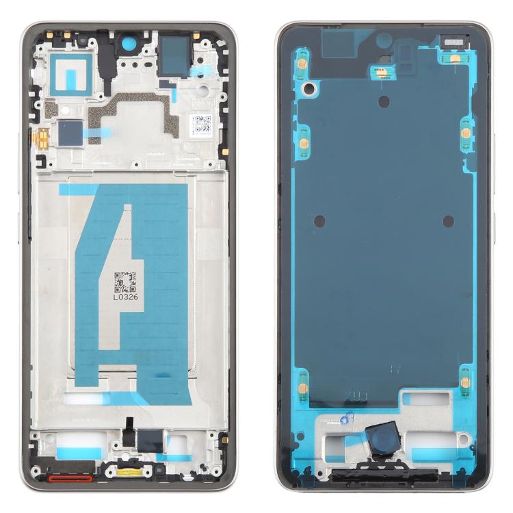 For Xiaomi 14T Original Middle Frame Bezel Plate (Silver) - Frame Bezel Plate by buy2fix | Online Shopping UK | buy2fix