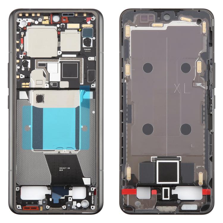 For Xiaomi 14 Ultra Original Middle Frame Bezel Plate (Black) - Frame Bezel Plate by buy2fix | Online Shopping UK | buy2fix