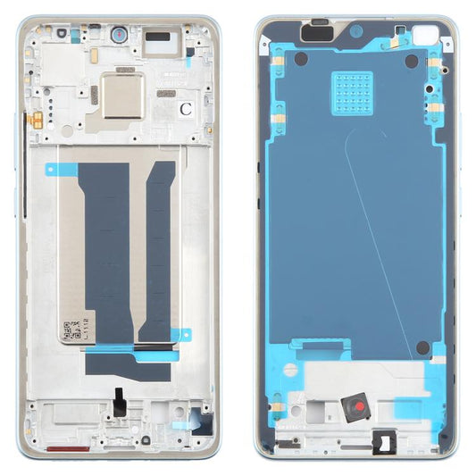 For Xiaomi Redmi Turbo 4 Original Middle Frame Bezel Plate (Blue) - Frame Bezel Plate by buy2fix | Online Shopping UK | buy2fix
