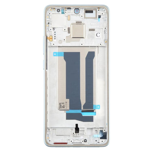 For Xiaomi Redmi Turbo 4 Original Middle Frame Bezel Plate (Blue) - Frame Bezel Plate by buy2fix | Online Shopping UK | buy2fix