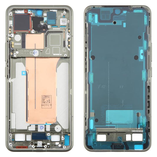 For Xiaomi 15 Pro Original Middle Frame Bezel Plate (Green) - Frame Bezel Plate by buy2fix | Online Shopping UK | buy2fix