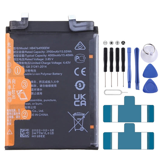 4000mAh Battery Replacement For Huawei Nova 9 Pro / Honor 50 Pro RNA-AN00 HB476490EEW