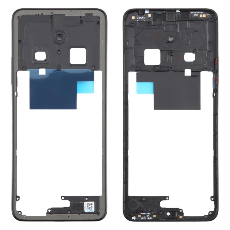 For Xiaomi Redmi 14C 4G Original Middle Frame Bezel Plate (Black) - Frame Bezel Plate by buy2fix | Online Shopping UK | buy2fix
