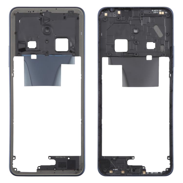 For Xiaomi Redmi 14C 4G Original Middle Frame Bezel Plate (Blue) - Frame Bezel Plate by buy2fix | Online Shopping UK | buy2fix