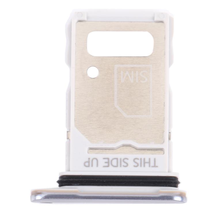 For Motorola Moto X30 Pro SIM Card Tray (White) - Card Socket by buy2fix | Online Shopping UK | buy2fix