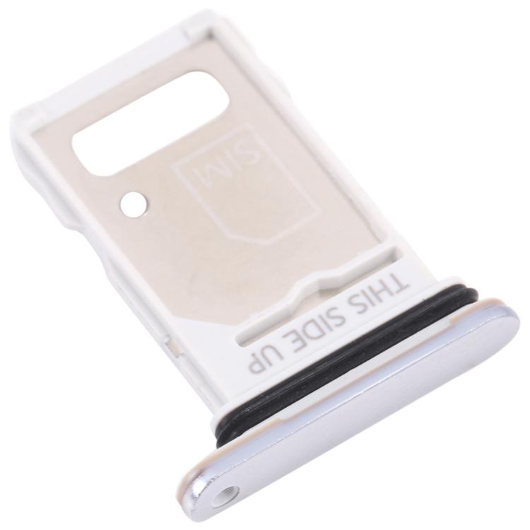 For Motorola Moto X30 Pro SIM Card Tray (White) - Card Socket by buy2fix | Online Shopping UK | buy2fix