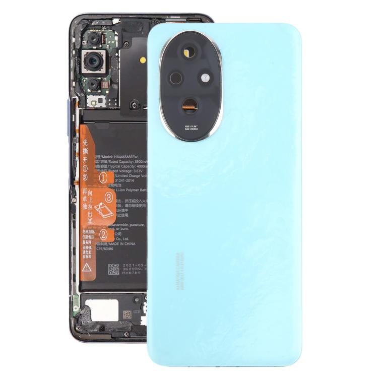 For Honor 200 OEM Battery Back Cover with Camera Lens Cover(Green) - Back Cover by buy2fix | Online Shopping UK | buy2fix