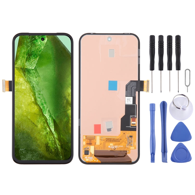 For Google Pixel 8A GKV4X G6GPR G8HHN Original OLED LCD Screen with Digitizer Full Assembly - LCD Screen by buy2fix | Online Shopping UK | buy2fix