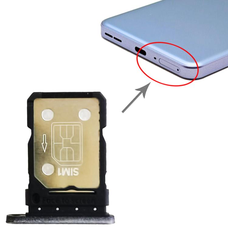 For OnePlus Ace 3V PJF110 SIM + SIM Card Tray (Black) - Card Tray by buy2fix | Online Shopping UK | buy2fix