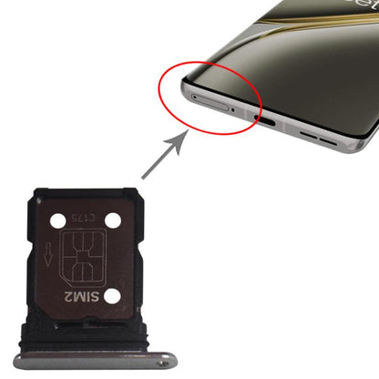 For OnePlus Ace 3 Pro PJX110 PGP110 SIM + SIM Card Tray (Silver) - Card Tray by buy2fix | Online Shopping UK | buy2fix