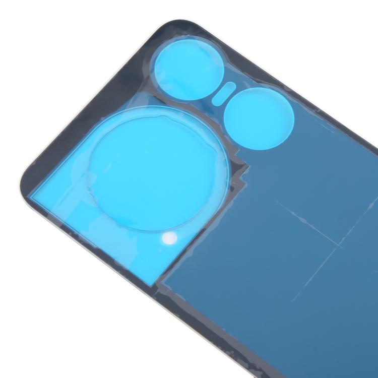 For ZTE nubia Music 2 Glass Battery Back Cover with Adhesive(White) - For ZTE by buy2fix | Online Shopping UK | buy2fix