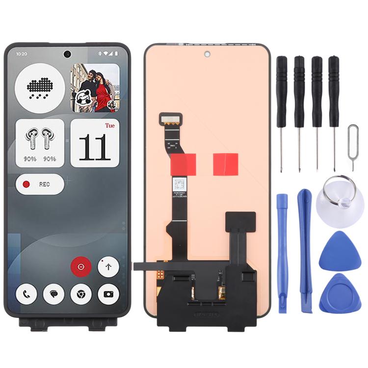 For Nothing Phone 3a A059 AMOLED Original LCD Screen with Digitizer Full Assembly (Black) - For Nothing by buy2fix | Online Shopping UK | buy2fix