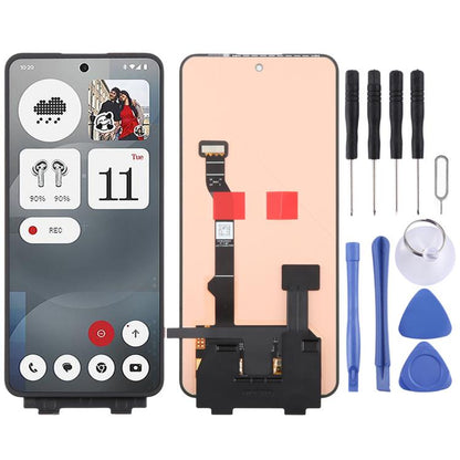 For Nothing Phone 3a A059 AMOLED Original LCD Screen with Digitizer Full Assembly (Black) - For Nothing by buy2fix | Online Shopping UK | buy2fix