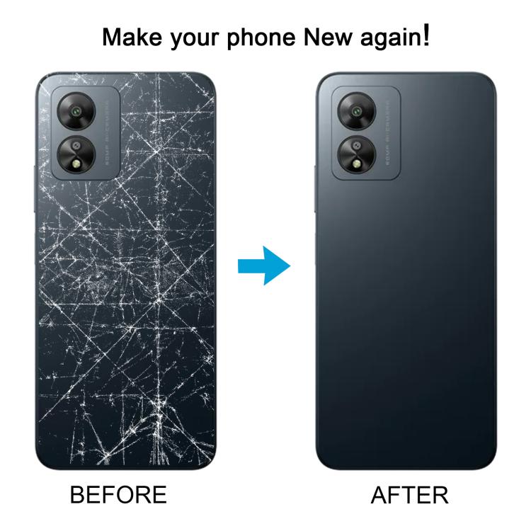 For Boost Celero 5G SC SN339D Glass Battery Back Cover(Gray) - Others by buy2fix | Online Shopping UK | buy2fix