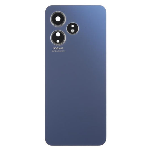 For Boost Celero 5G 2024 Glass Battery Back Cover with Camera Lens Cover(Blue) - Others by buy2fix | Online Shopping UK | buy2fix