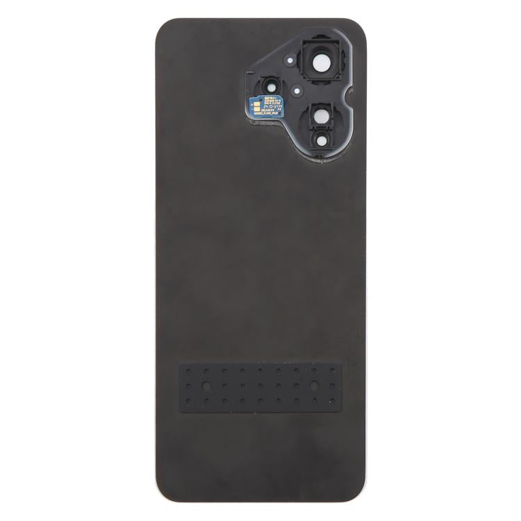 For Boost Celero 5G 2024 Glass Battery Back Cover with Camera Lens Cover(Blue) - Others by buy2fix | Online Shopping UK | buy2fix