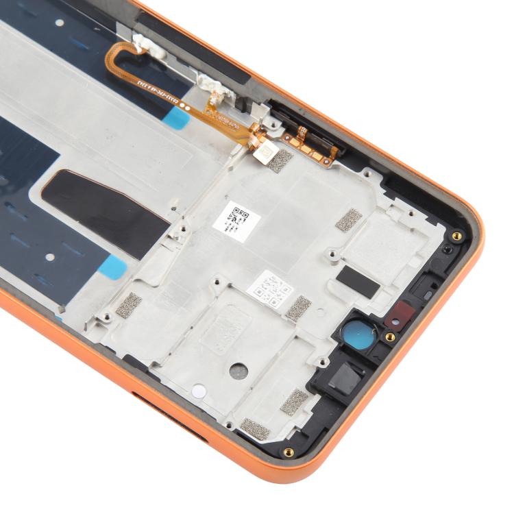 For Boost Mobile Celero 5G 2024 Middle Frame Bezel Plate (Orange) - Others by buy2fix | Online Shopping UK | buy2fix
