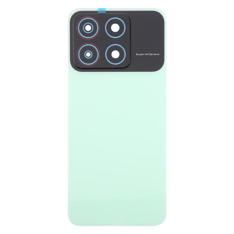 For ZTE Blade A35 Z2453 Plastic Back Cover with Camera Lens Cover(Green) - For ZTE by buy2fix | Online Shopping UK | buy2fix