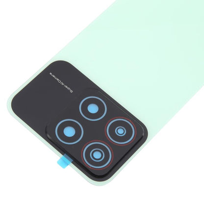 For ZTE Blade A35 Z2453 Plastic Back Cover with Camera Lens Cover(Green) - For ZTE by buy2fix | Online Shopping UK | buy2fix