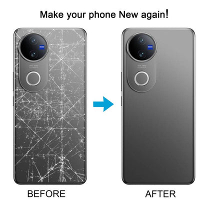 For vivo v50 Original Back Cover(Red) - Back Cover by buy2fix | Online Shopping UK | buy2fix