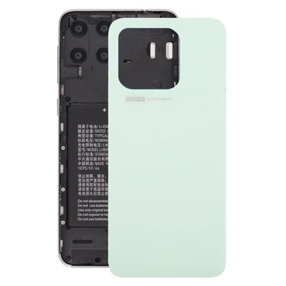 For ZTE Blade V70 / Axon 70 Glass Battery Back Cover with Adhesive(Green) - For ZTE by buy2fix | Online Shopping UK | buy2fix