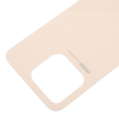 For ZTE Blade V70 / Axon 70 Glass Battery Back Cover with Adhesive(Gold) - For ZTE by buy2fix | Online Shopping UK | buy2fix