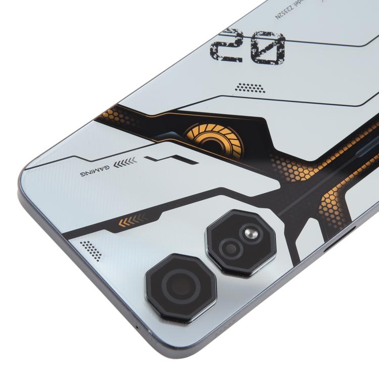 For ZTE nubia Neo 2 Z2352N Plastic Battery Back Cover with Camera Lens Cover(Silver) - For ZTE by buy2fix | Online Shopping UK | buy2fix