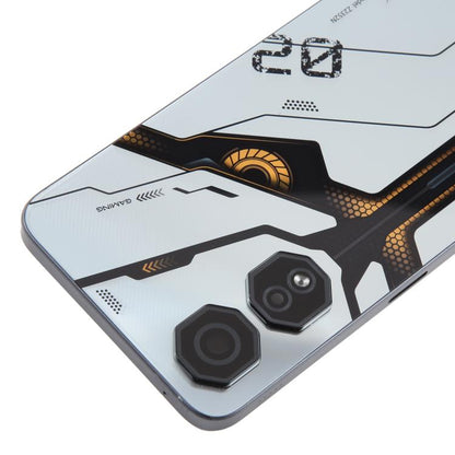 For ZTE nubia Neo 2 Z2352N Plastic Battery Back Cover with Camera Lens Cover(Silver) - For ZTE by buy2fix | Online Shopping UK | buy2fix