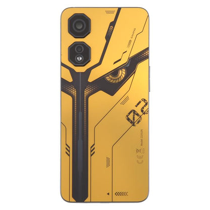 For ZTE nubia Neo 2 Z2352N Plastic Battery Back Cover with Camera Lens Cover(Yellow) - For ZTE by buy2fix | Online Shopping UK | buy2fix