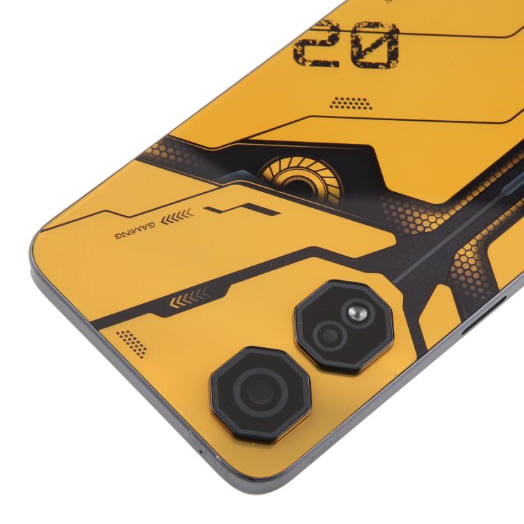 For ZTE nubia Neo 2 Z2352N Plastic Battery Back Cover with Camera Lens Cover(Yellow) - For ZTE by buy2fix | Online Shopping UK | buy2fix