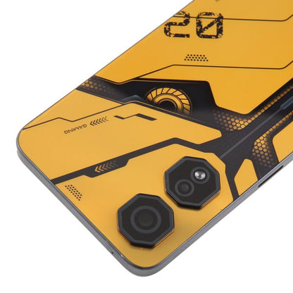 For ZTE nubia Neo 2 Z2352N Plastic Battery Back Cover with Camera Lens Cover(Yellow) - For ZTE by buy2fix | Online Shopping UK | buy2fix