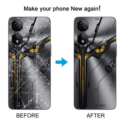 For ZTE nubia Neo 2 Z2352N Plastic Battery Back Cover with Camera Lens Cover(Gray) - For ZTE by buy2fix | Online Shopping UK | buy2fix