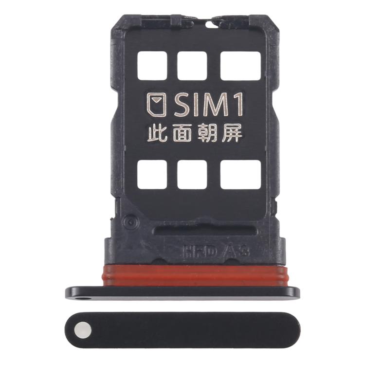 For ZTE nubia Z50S Pro NX713J SIM + SIM Card Tray (Black) - For ZTE by buy2fix | Online Shopping UK | buy2fix