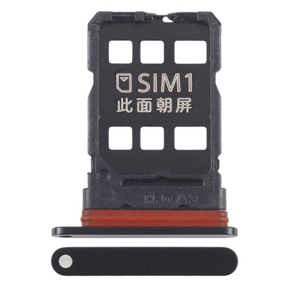 For ZTE nubia Z50S Pro NX713J SIM + SIM Card Tray (Black) - For ZTE by buy2fix | Online Shopping UK | buy2fix