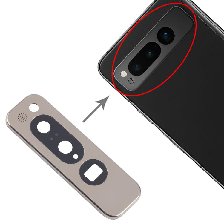 For Google Pixel Fold Original Rear Camera Lens Cover (Gold) - Camera Parts by buy2fix | Online Shopping UK | buy2fix