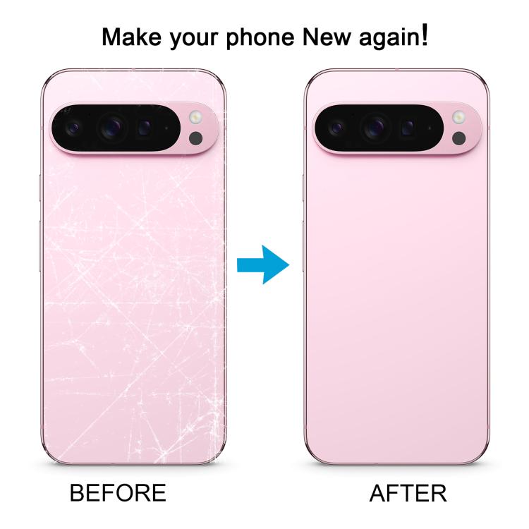 For Google Pixel 9 Pro XL Original Back Cover(Pink) - Back Cover by buy2fix | Online Shopping UK | buy2fix