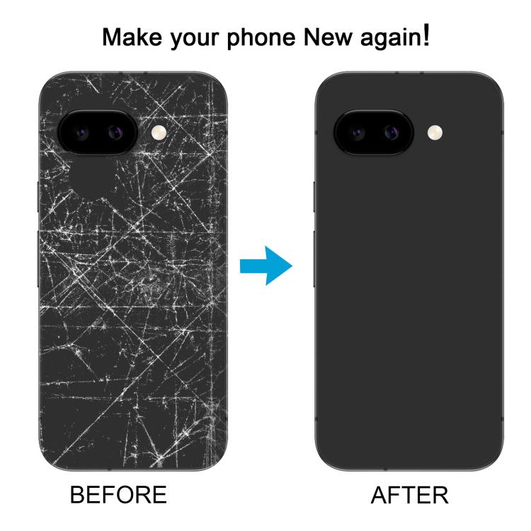 For Google Pixel 9a Original Back Cover(Black) - Back Cover by buy2fix | Online Shopping UK | buy2fix