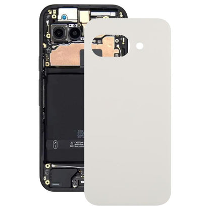 For Google Pixel 9a Original Back Cover(White) - Back Cover by buy2fix | Online Shopping UK | buy2fix