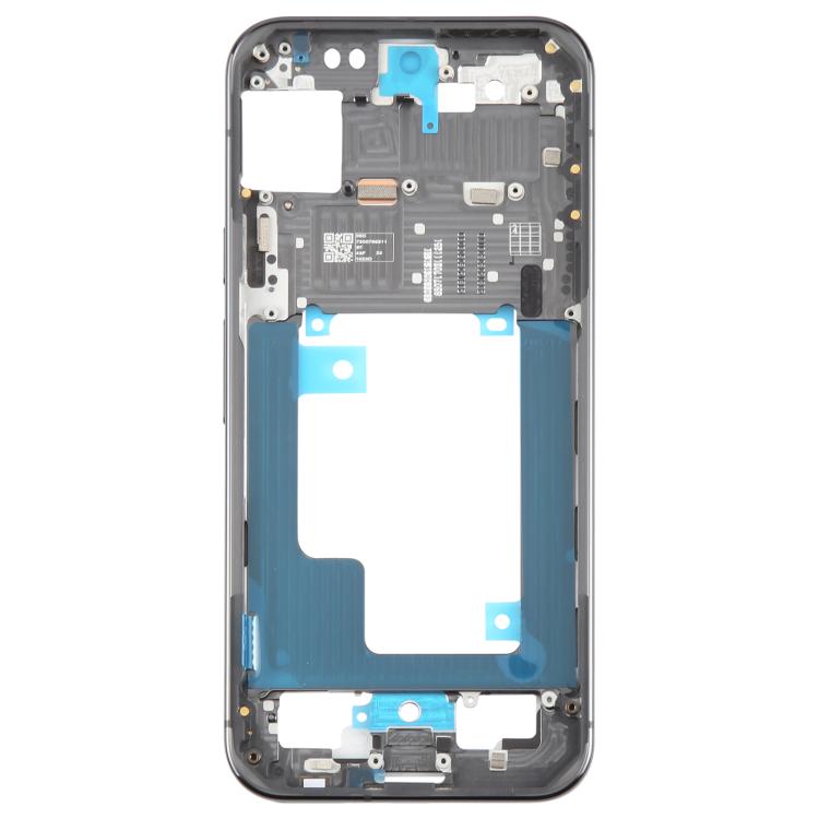 For Google Pixel 9 Pro XL Original Middle Frame Bezel Plate (Black) - Frame Bezel Plate by buy2fix | Online Shopping UK | buy2fix