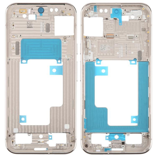 For Google Pixel 9 Pro XL Original Middle Frame Bezel Plate (Gold) - Frame Bezel Plate by buy2fix | Online Shopping UK | buy2fix
