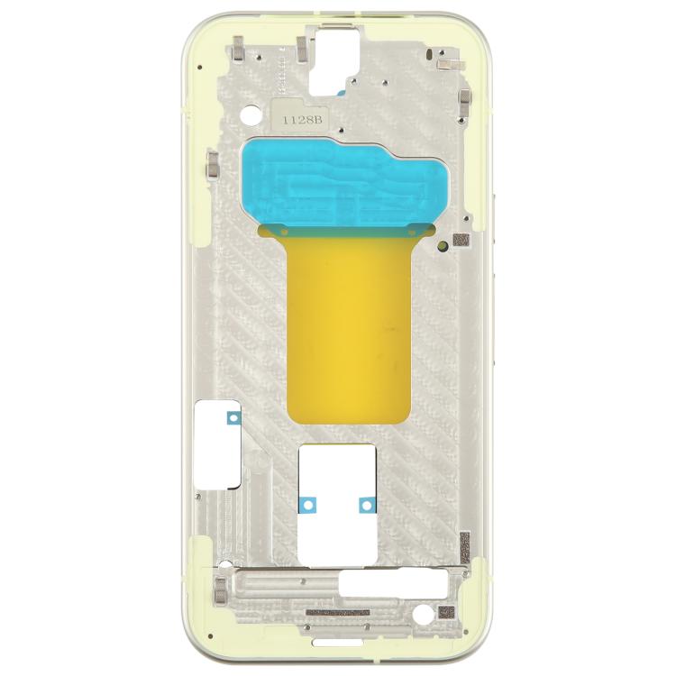 For Google Pixel 9 Original Middle Frame Bezel Plate (Yellow) - Frame Bezel Plate by buy2fix | Online Shopping UK | buy2fix