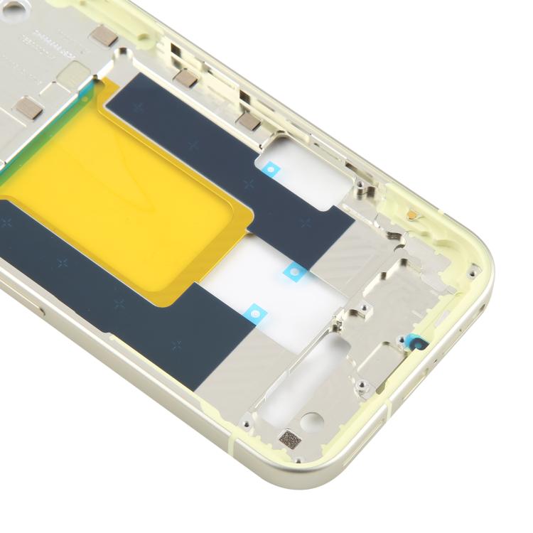 For Google Pixel 9 Original Middle Frame Bezel Plate (Yellow) - Frame Bezel Plate by buy2fix | Online Shopping UK | buy2fix