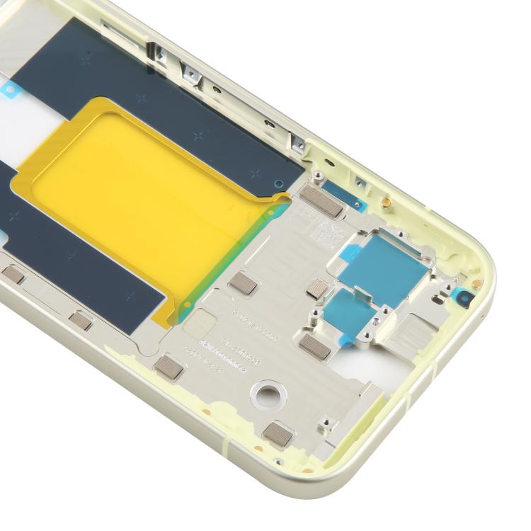 For Google Pixel 9 Original Middle Frame Bezel Plate (Yellow) - Frame Bezel Plate by buy2fix | Online Shopping UK | buy2fix