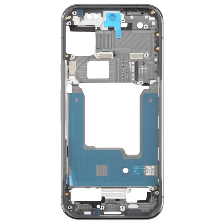 For Google Pixel 9 Pro Original Middle Frame Bezel Plate (Black) - Frame Bezel Plate by buy2fix | Online Shopping UK | buy2fix